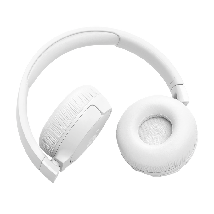 JBL Tune 670NC - White - Adaptive Noise Cancelling Wireless On-Ear Headphones - Detailshot 3 image number null